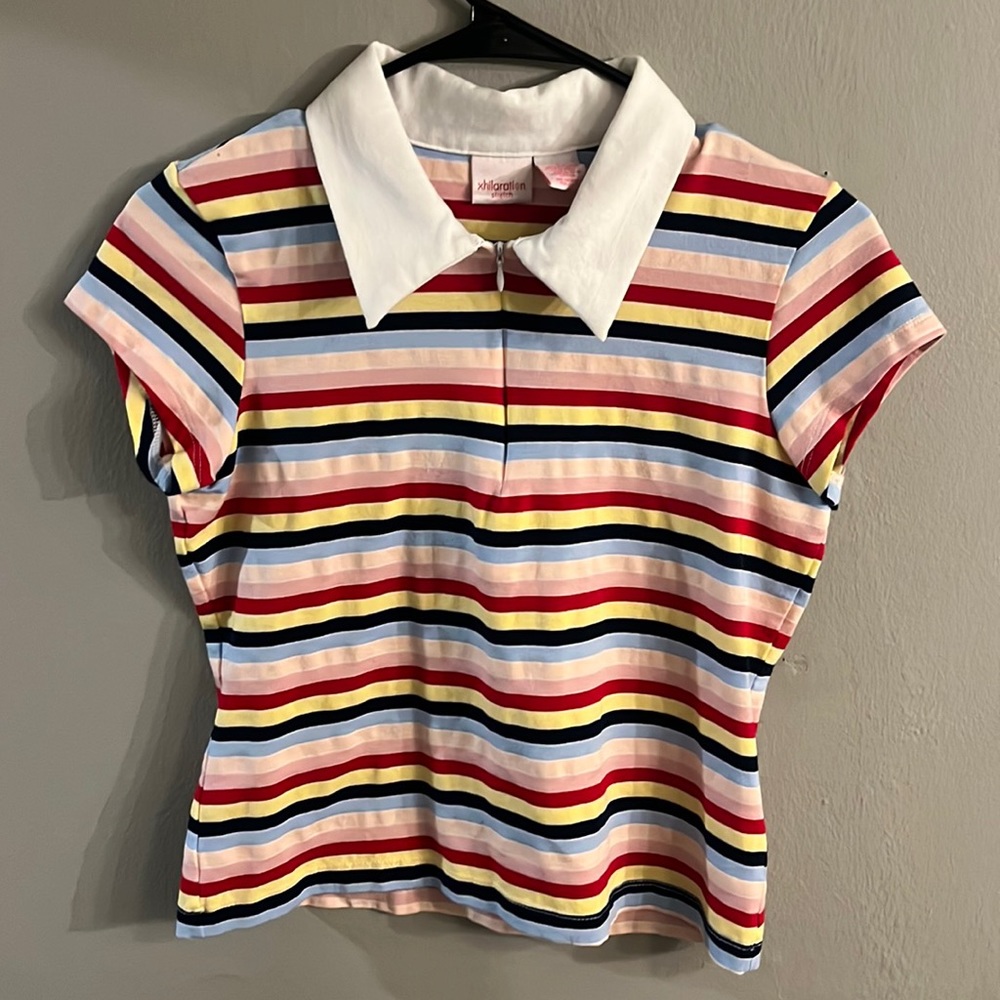 Xhiliration shirt Y2K
